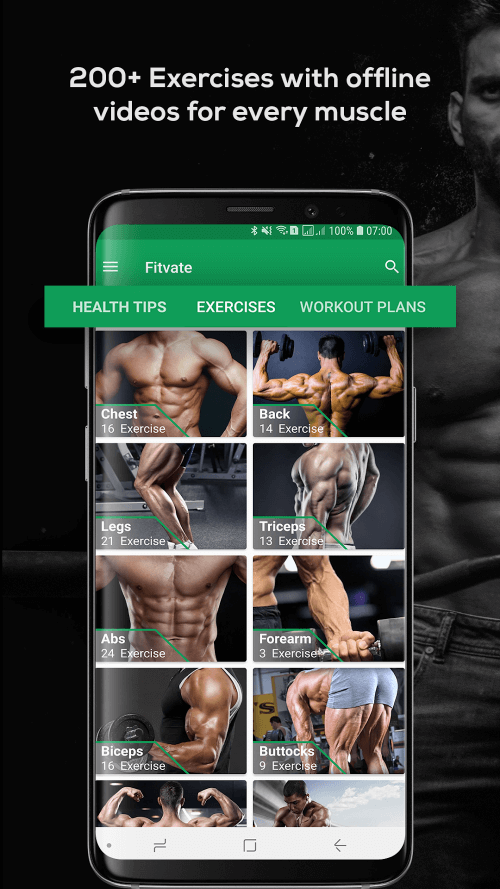 Fitvate v9.5 MOD APK (Premium Unlocked)