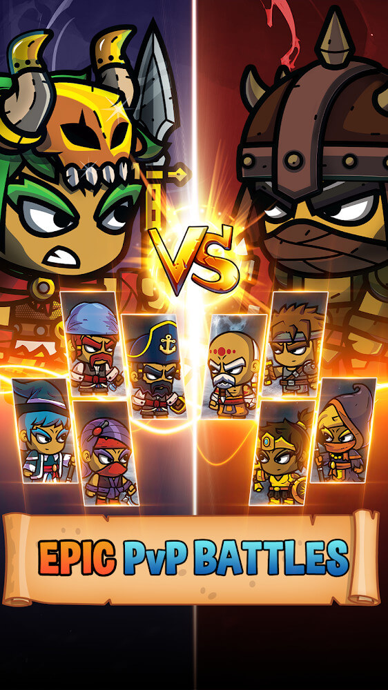 Five Heroes v7.6.11 MOD APK (Unlimited Money)