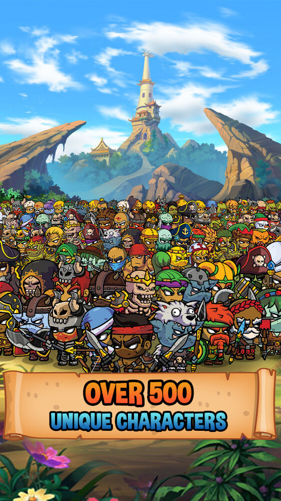 Five Heroes v7.6.11 MOD APK (Unlimited Money)