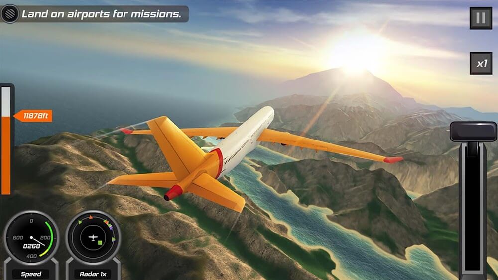 Flight Pilot: 3D Simulator v2.11.61 MOD APK (Coins, Instant Win, Unlocked)