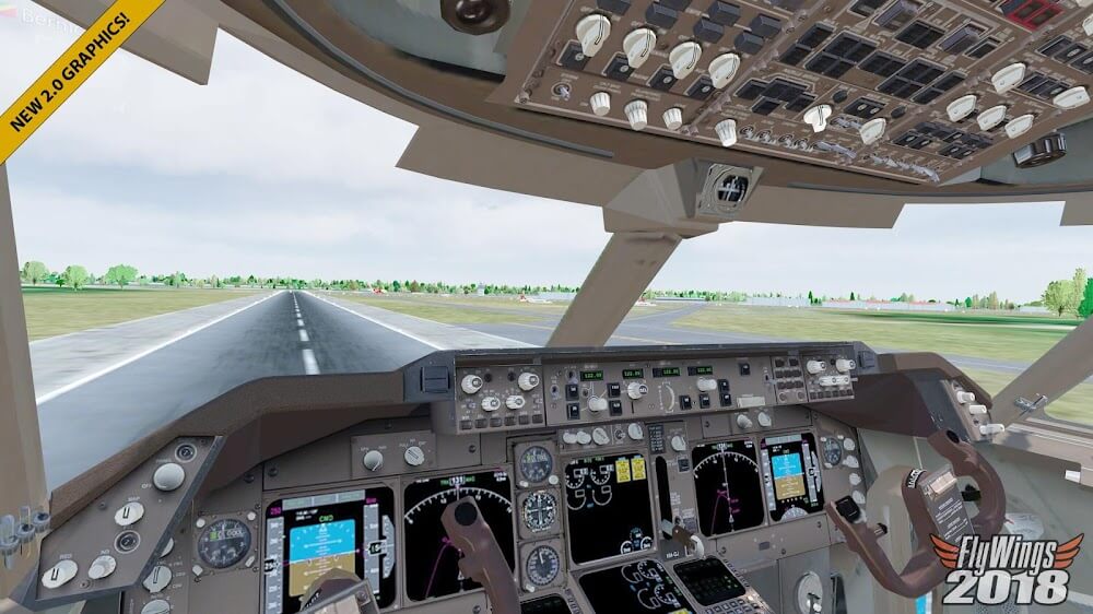 Flight Simulator 2018 FlyWings v2.2.7 MOD APK + OBB (All Unlocked)