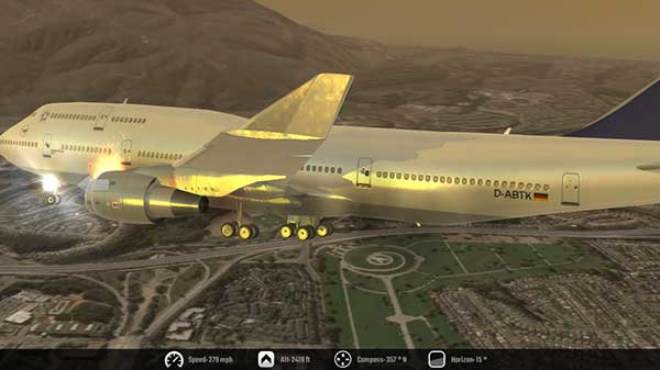 Flight Simulator 2K16 1.1 (full Version) Apk + Data Android