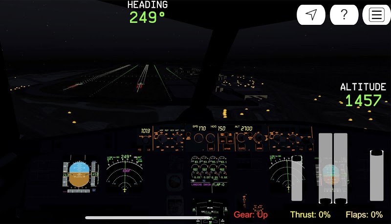 Flight Simulator Advanced v2.0.7 MOD APK + OBB (All Unlocked)