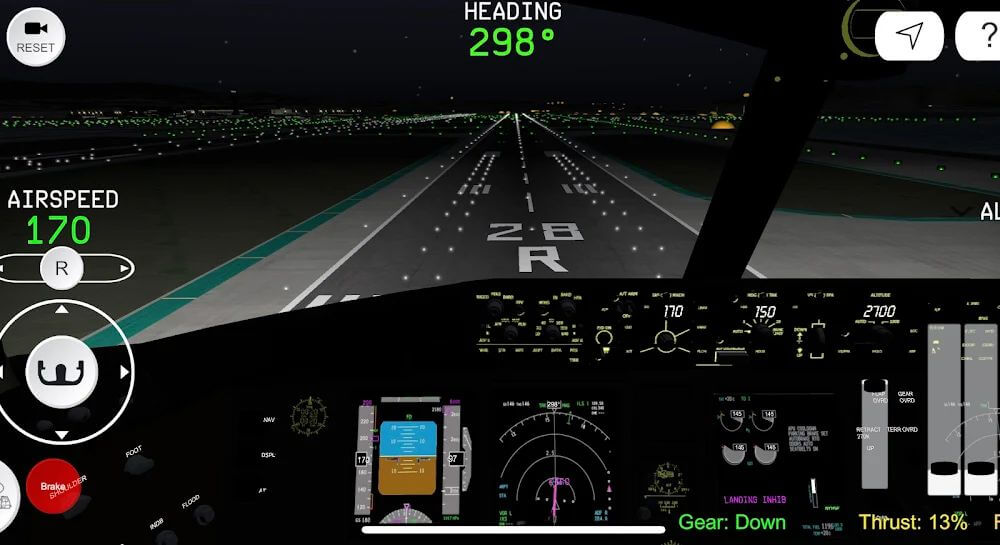 Flight Simulator Advanced v2.1.2 MOD APK + OBB (Unlocked All Content)