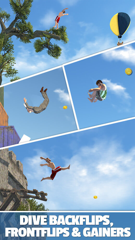 Flip Diving v3.6.60 APK + MOD (Unlimited Coins)