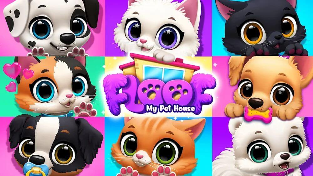 Floof - My Pet House v4.9.9 MOD APK (Free Purchase)