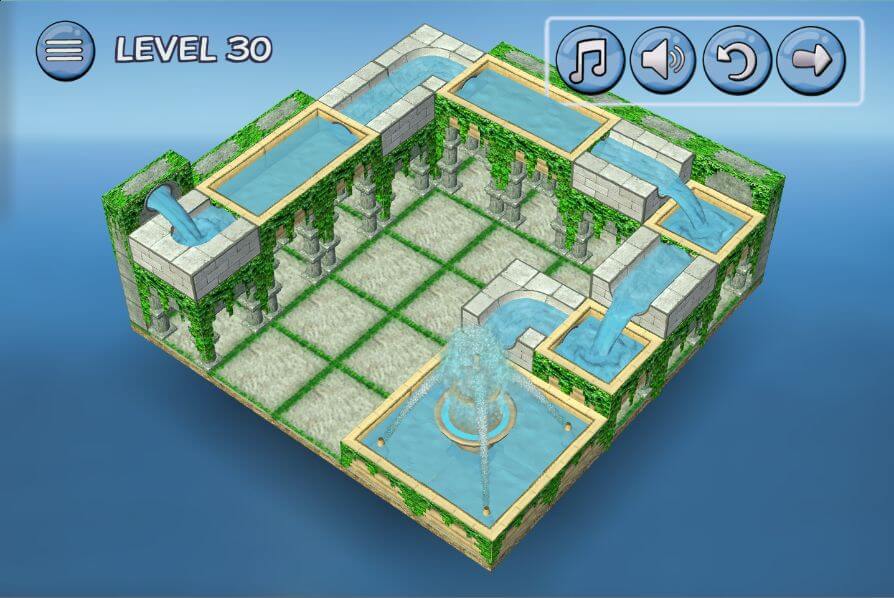 Flow Water Fountain 3D Puzzle v1.80 MOD APK (Free Shopping)