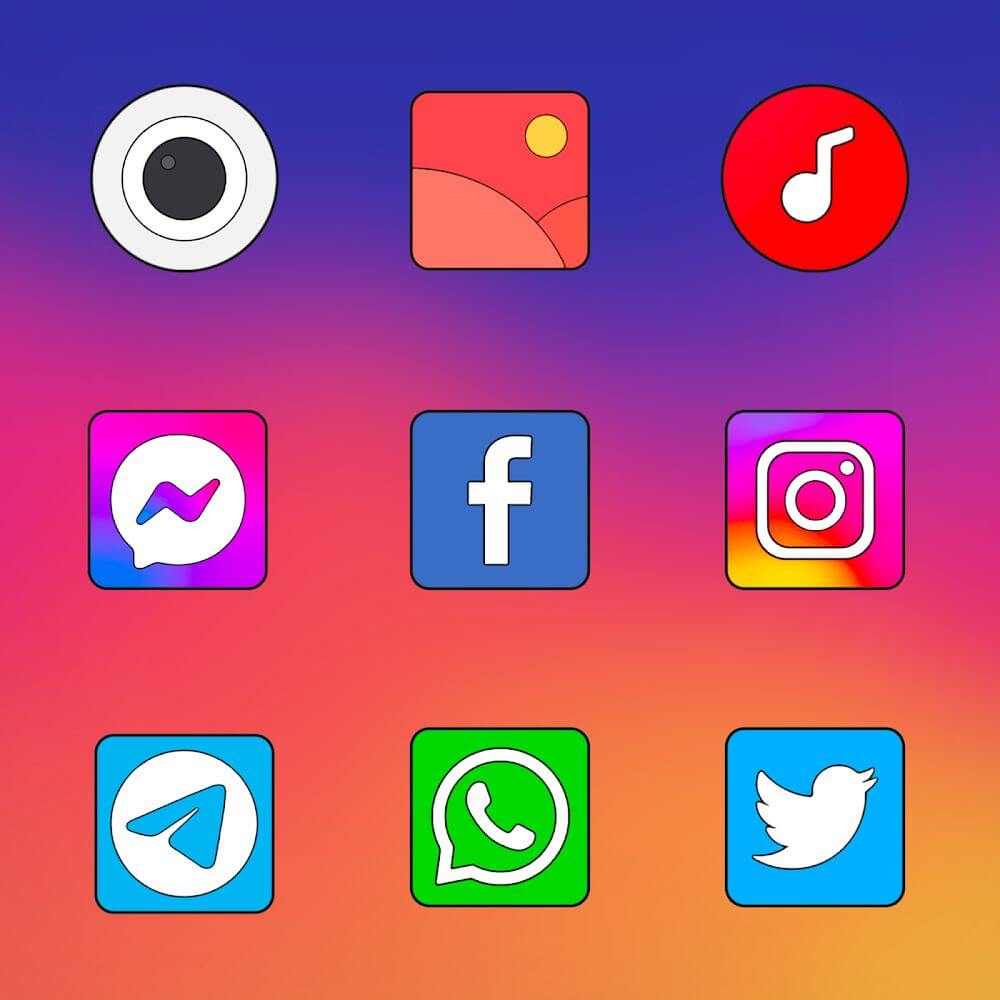 Flyme - Icon Pack v2.5.2 APK (Patched)