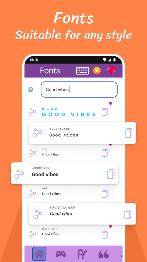 Fonts: Stylish Text Cool Fonts v1.8.2.1 MOD APK (Premium Unlocked)