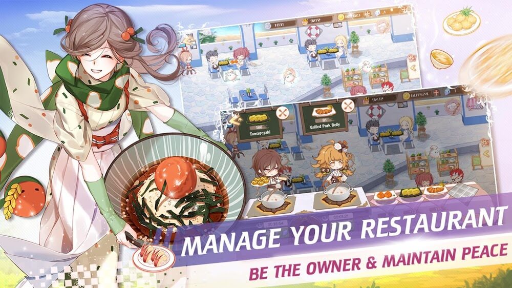 Food Fantasy v1.68.1 MOD APK (One Hit, Weak Enemy)