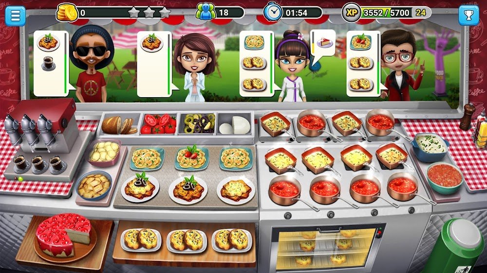 Food Truck Chef v8.15 MOD APK (Unlimited Money/Crystals)