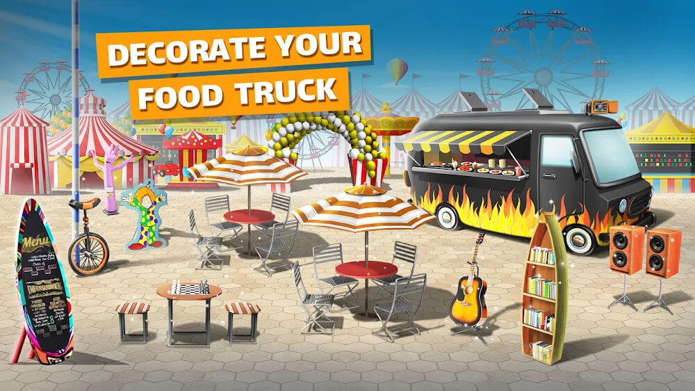 Food Truck Chef v8.50 MOD APK (Unlimited Money)