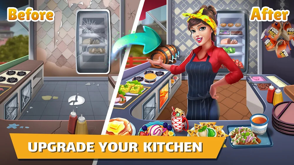 Food Truck Chef v8.50 MOD APK (Unlimited Money)