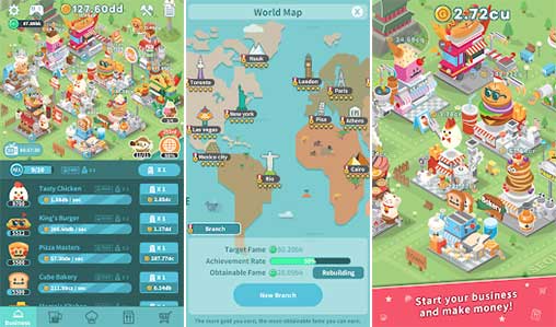 Foodpia Tycoon – Idle restaurant 1.3.39 Apk + Mod for Android