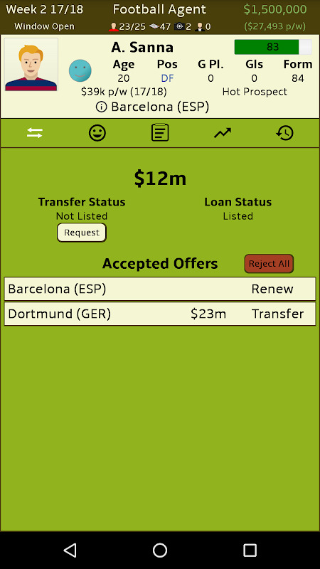 Football Agent v1.16.2 MOD APK (Unlimited Money)