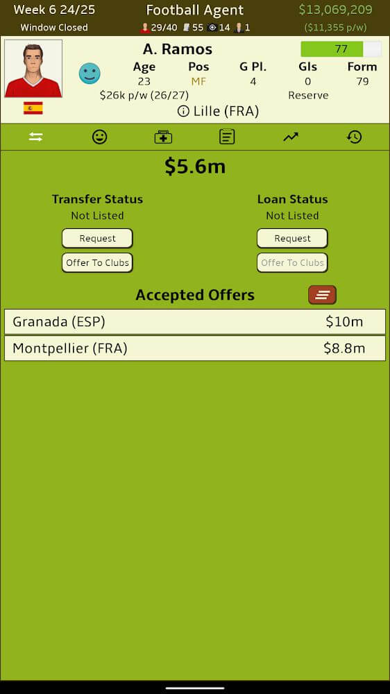 Football Agent v1.16.5 MOD APK (Unlimited Money)