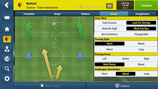 Football Manager Mobile 2018 9.0.3 Apk + Data for Android