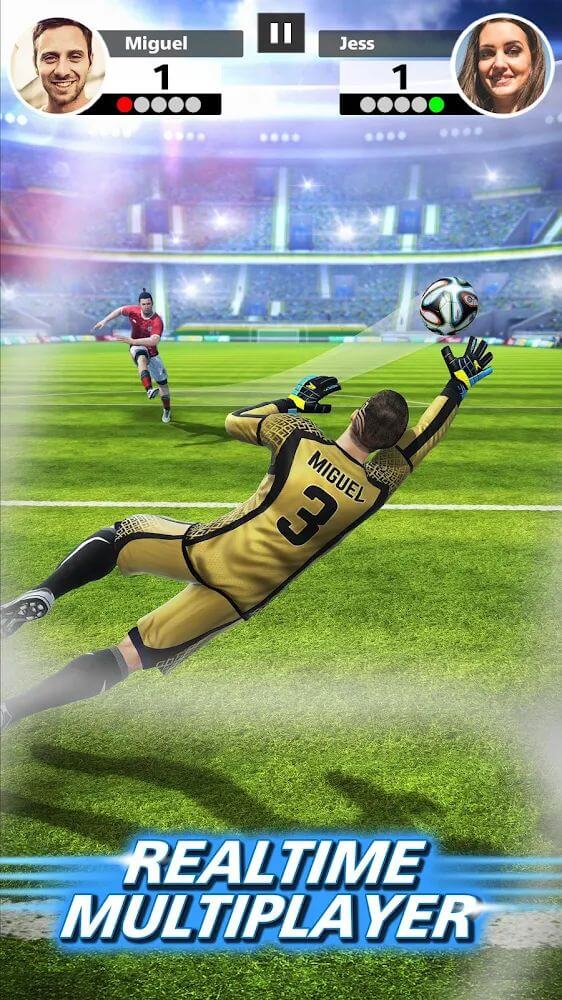 Football Strike v1.44.5 MOD APK (Menu, Always Score, Stupid Enemies)