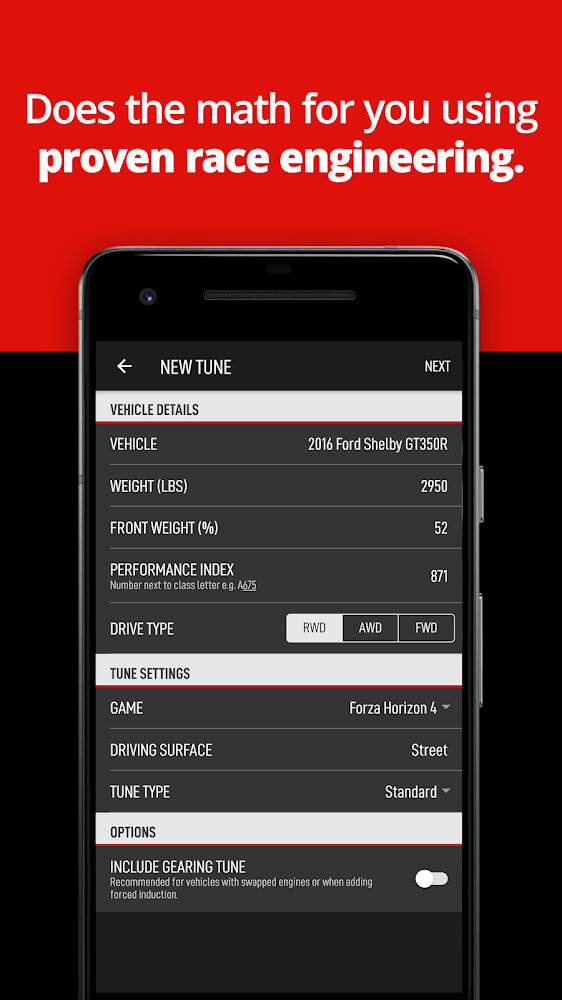 ForzaTune Pro v6.4.7 APK (Full Paid/Patched)