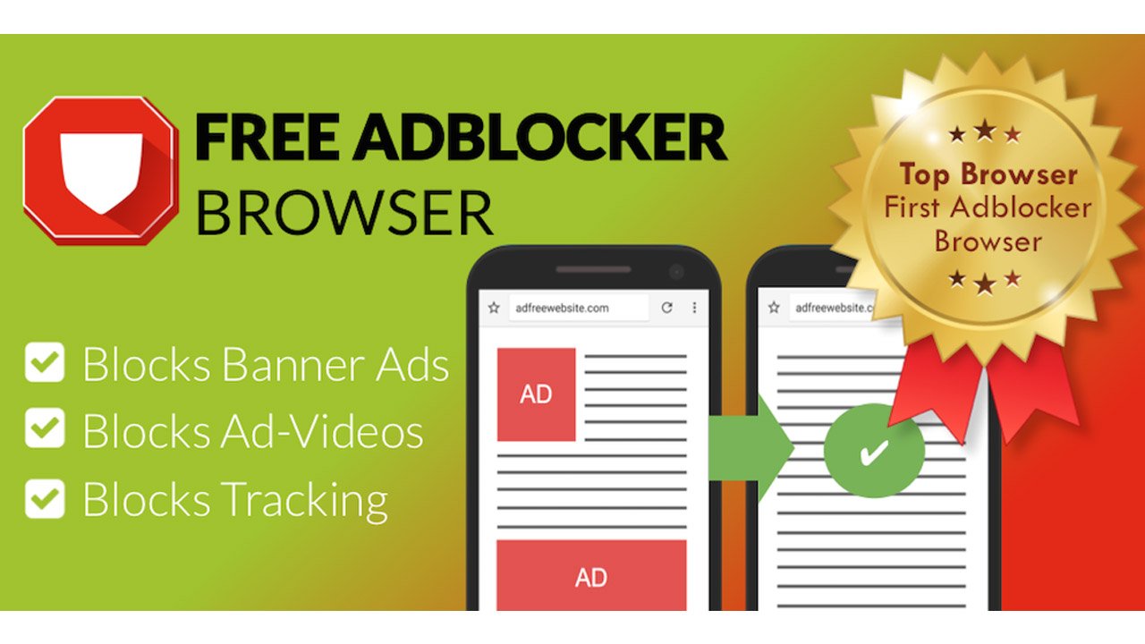 Free Adblocker Browser MOD APK 96.0.2016123626 (Premium Unlocked)
