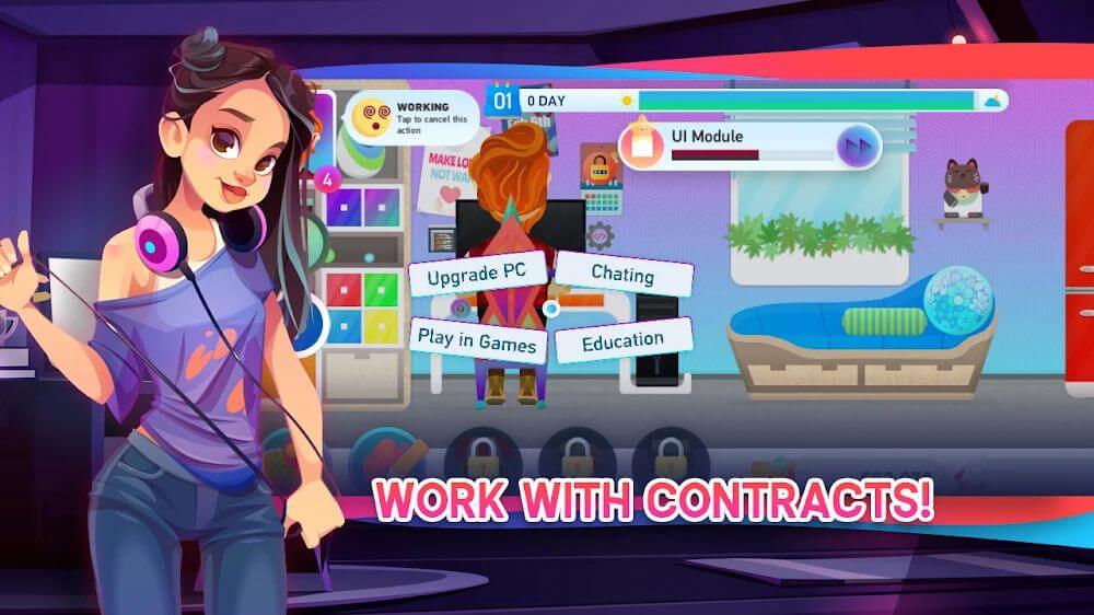 Freelancer Life Simulator 2 v0.7.5 MOD APK (Unlimited Money, Energy)