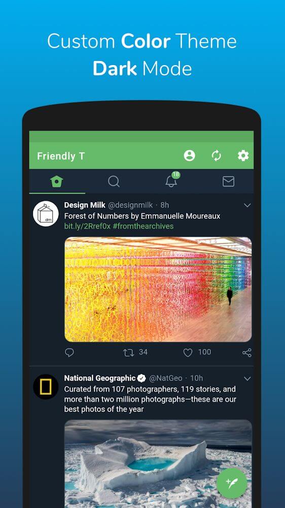 Friendly For Twitter v3.6.11 MOD APK (Premium Unlocked, Extra)