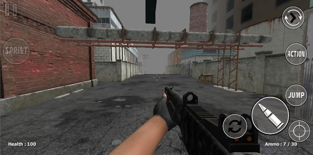 Frontline Blaster v3.0 MOD APK (God Mode, Dumb Enemy)