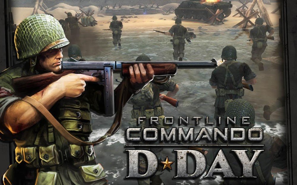 Frontline Commando: D-Da‪y v3.0.4 MOD APK + OBB (Free Shopping) Download