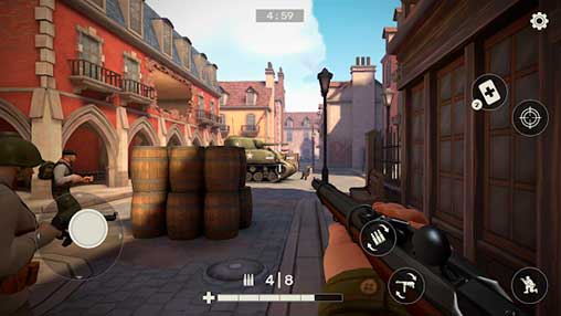Frontline Guard: WW2 Online Shooter 0.9.43 (Full) Apk + Data Android