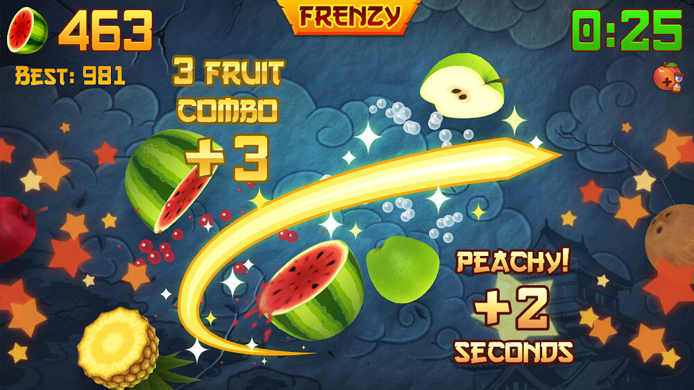 Fruit Ninja v3.57.0 MOD APK (Unlimited Money/Stars)