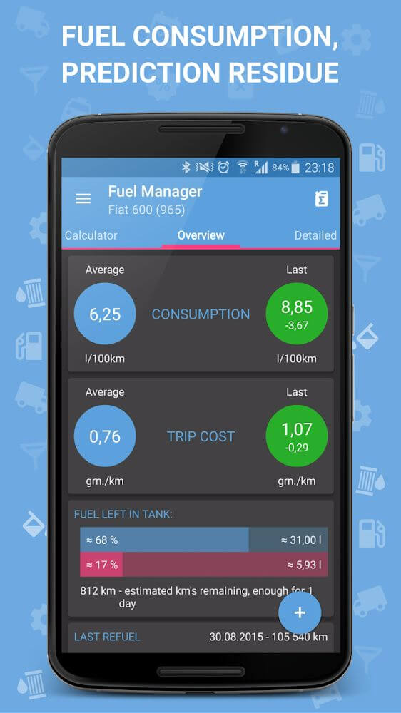 Fuel Manager Pro (Consumption) v30.54 APK (Paid)