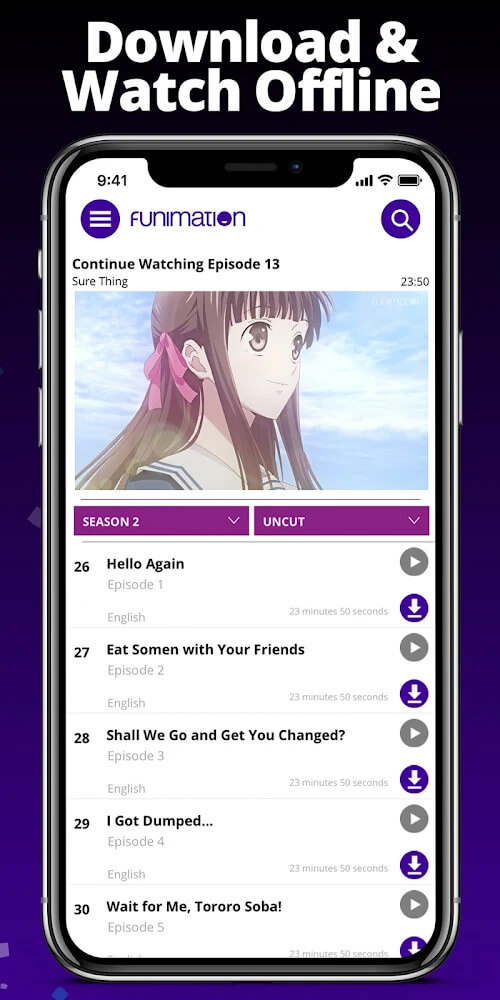 Funimation v3.8.1 APK + MOD (Premium/AD-Free)