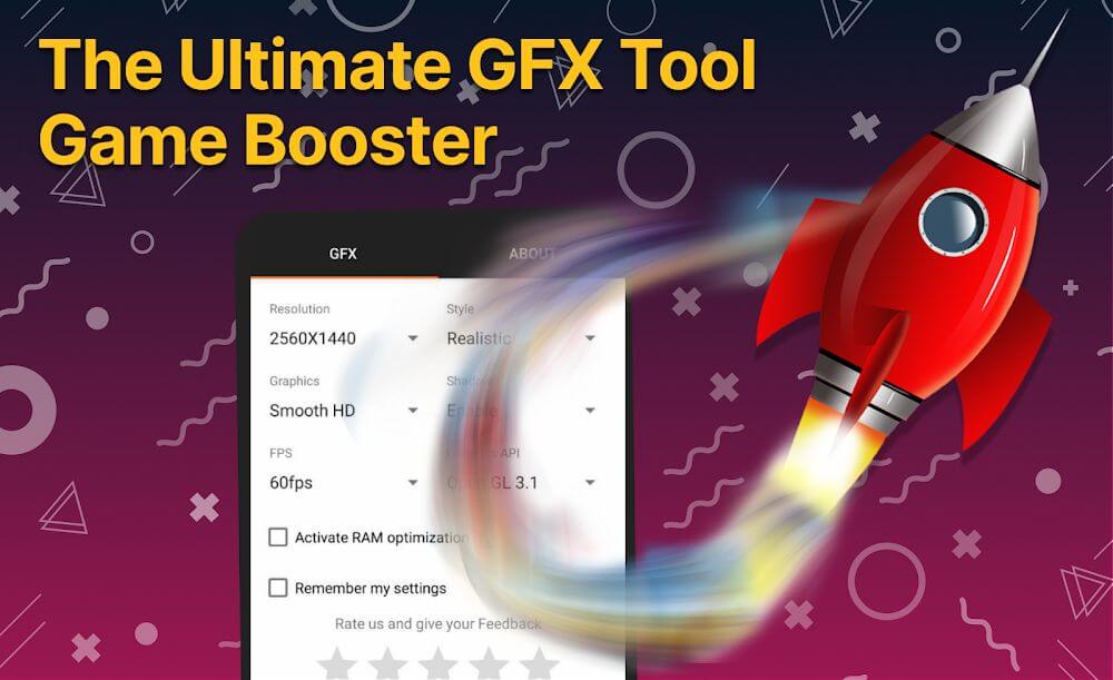 GFX Tool - Game Booster v1.4.8 APK + MOD (Premium Unlocked)