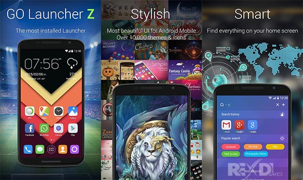 GO Launcher Z Prime VIP 3.33 Apk (Full Premium) + Themes Pack Android