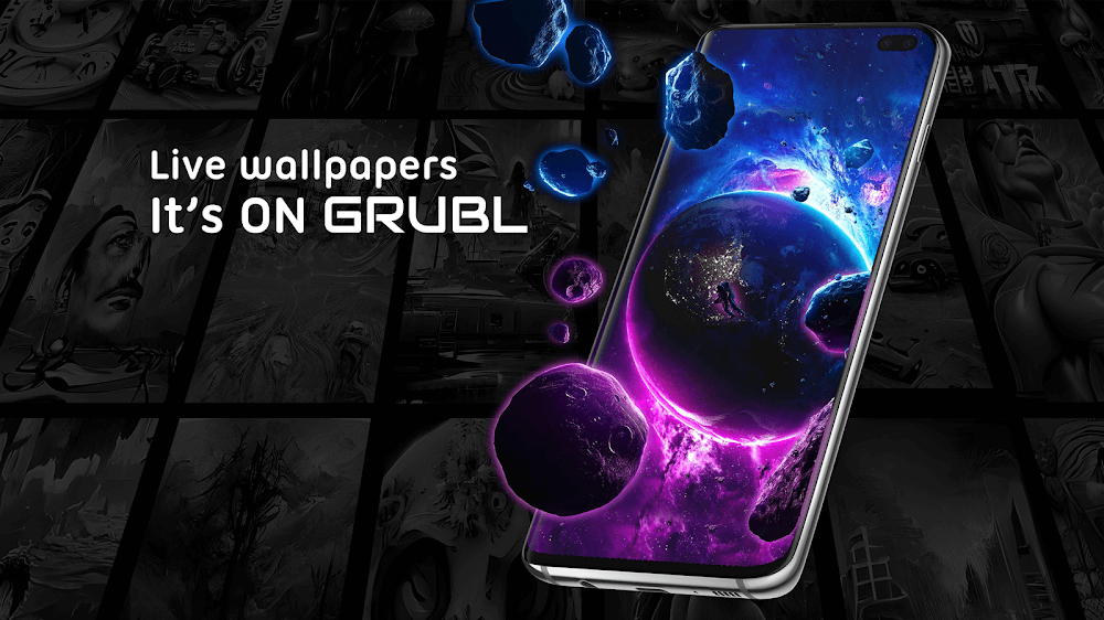 GRUBL Wallpaper v3.6.9 MOD APK (Premium Unlocked)