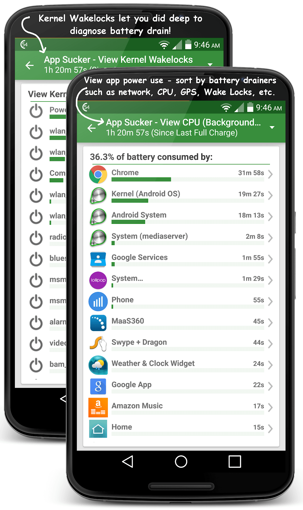 GSam Battery Monitor Pro v3.46 APK + MOD (Full, Optimized, Lite)