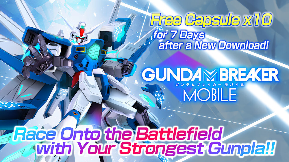 GUNDAM BREAKER MOBILE v4.01.03 MOD APK (Auto win, Unlimited skill)