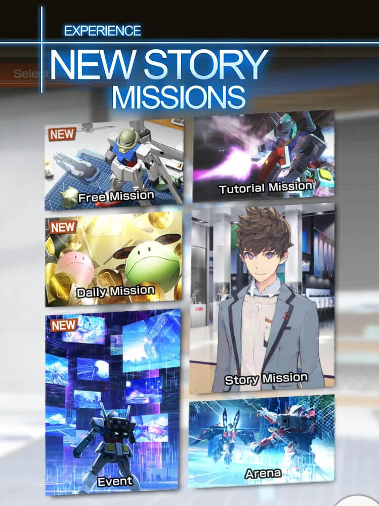 GUNDAM BREAKER MOBILE v4.01.03 MOD APK (Auto win, Unlimited skill)