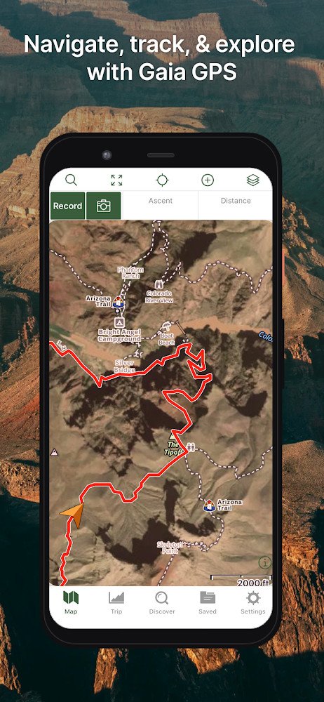 Gaia GPS: Hiking, Offroad Maps v2021.10 APK + MOD (Premium Subscribed)