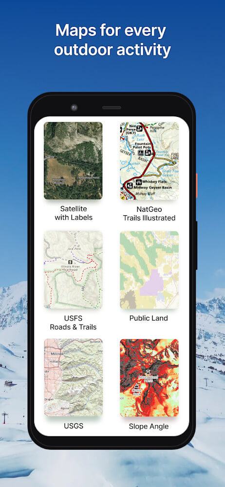 Gaia GPS v2024.4 b7881 APK + MOD (Premium Subscribed)