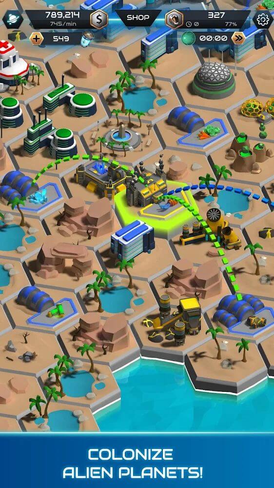 Galactic Colonies v1.42 MOD APK (Free Rewards)