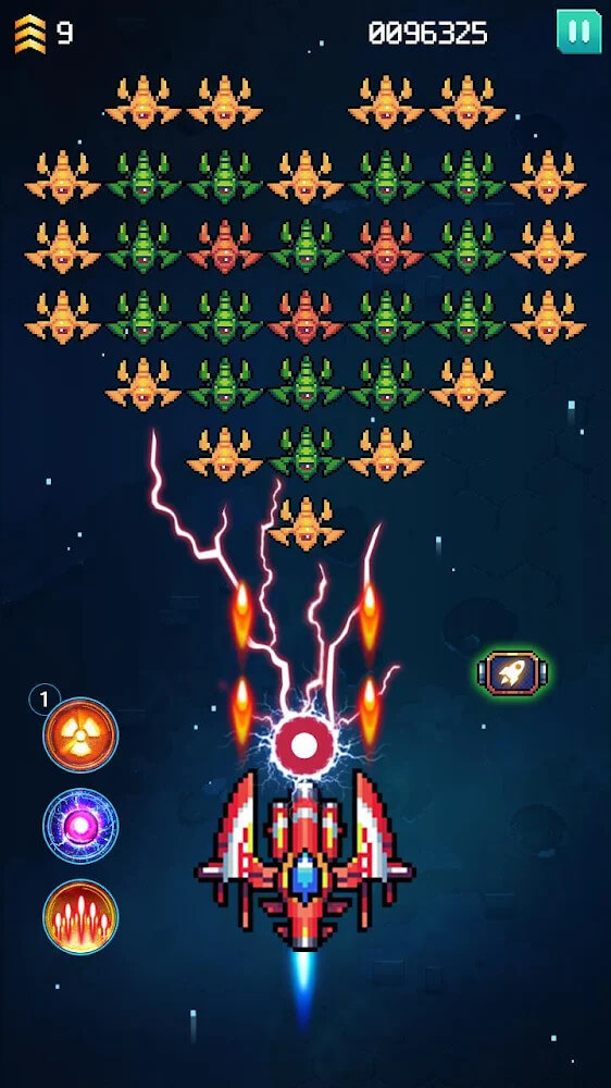 Galaxiga v24.44 MOD APK (Menu, One Hit, God Mode)