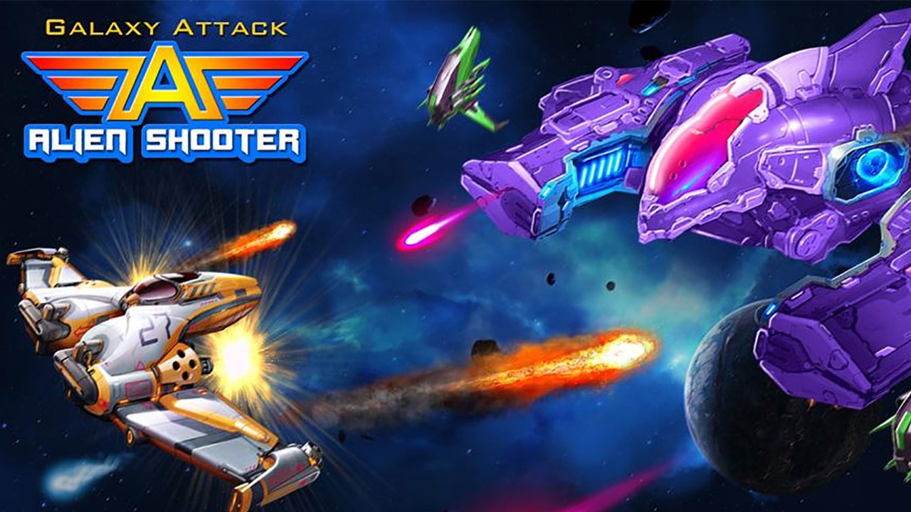 Galaxy Attack: Alien Shooter MOD APK 42.8 (Free Shopping)