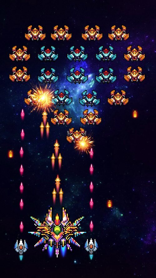 Galaxy Force: Falcon Squad v100.09 MOD APK (Unlimited Money)