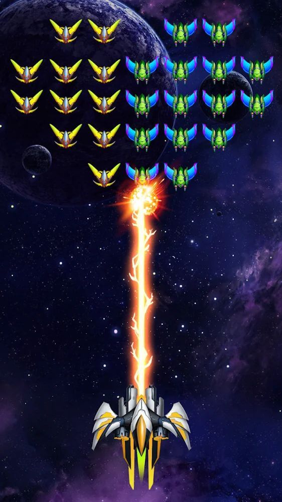 Galaxy Invaders: Alien Shooter v2.9.44 MOD APK (Unlimited Money)