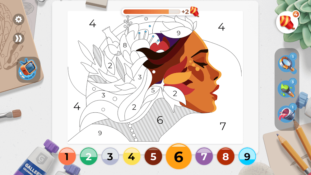 Gallery: Coloring Book & Decor v0.393 MOD APK (Unlimited Money)