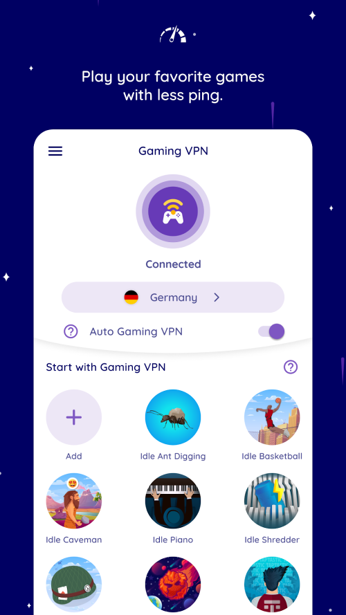 Gaming VPN v1152-1r MOD APK (VIP Unlocked)