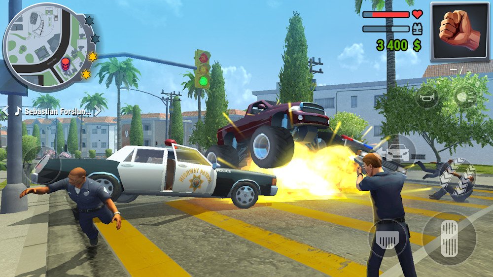 Gangs Town Story v0.16b MOD APK + OBB (Unlimited Money)