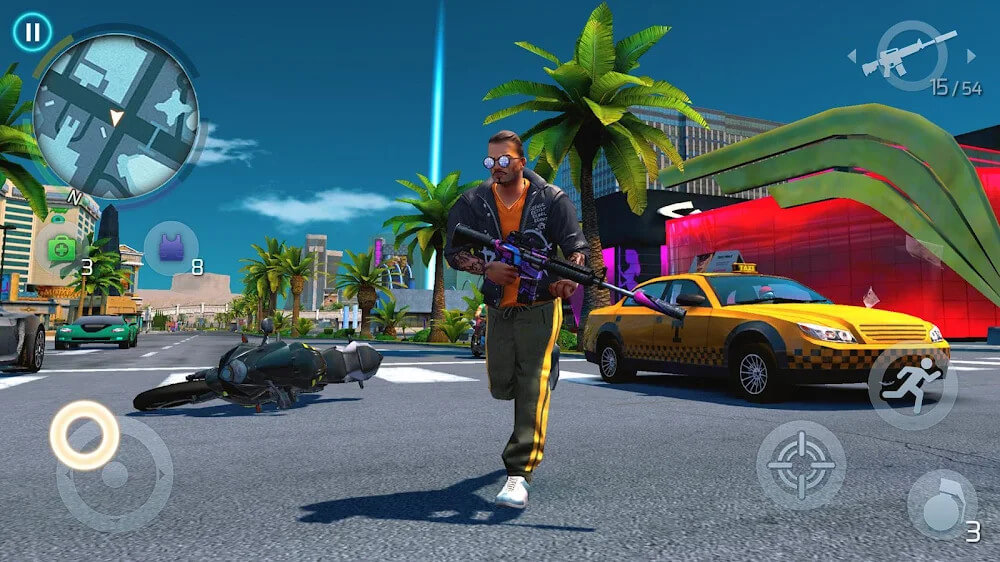 Gangstar Vegas v7.3.0h MOD APK + OBB (Unlimited Money/VIP 10)