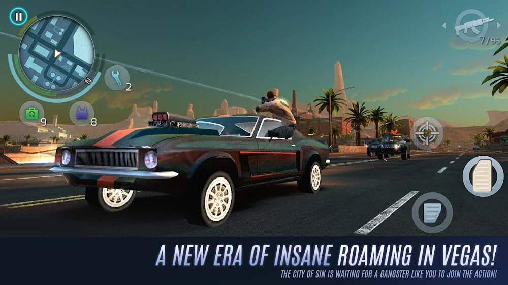 Gangstar Vegas v7.3.0h MOD APK + OBB (Unlimited Money/VIP 10)